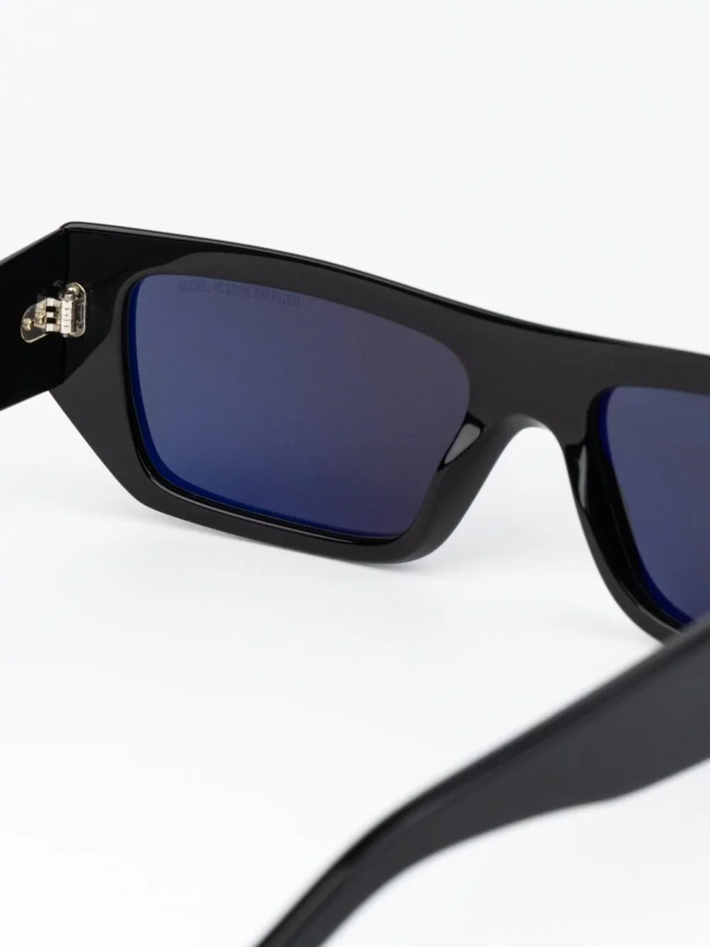 Cutler and Gross Men Sunglasses Black Red Rectangle CGSN1367 003 NEW AUTHENTIC